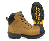 Chinook Maverick Composite Toe Waterproof 6" Boots in Wheat