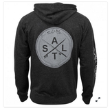 Salt Life Men's Stacked Hoodie Black