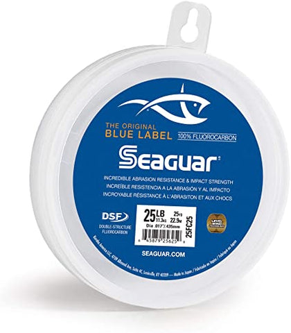 Seaguar Blue Label Fluorocarbon Leader 25yds