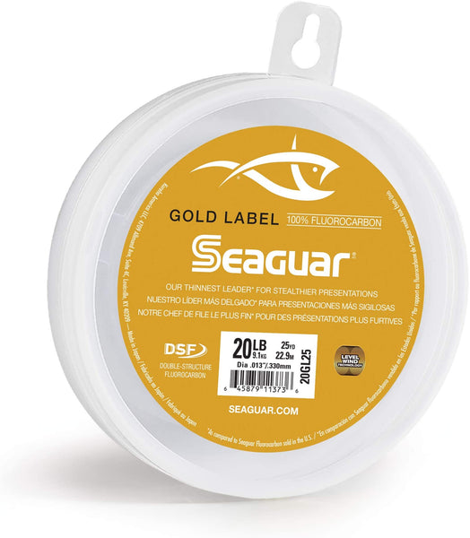 Seaguar Gold Label Fluorocarbon Leader 25yds – Jack's Tackle