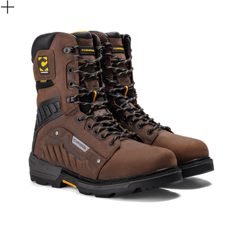 Scorpion 9” Soft Toe Waterproof Work Boot – Brown