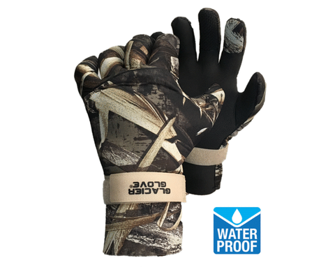 Glacier Gloves Pro Waterfowler Camo Gloves